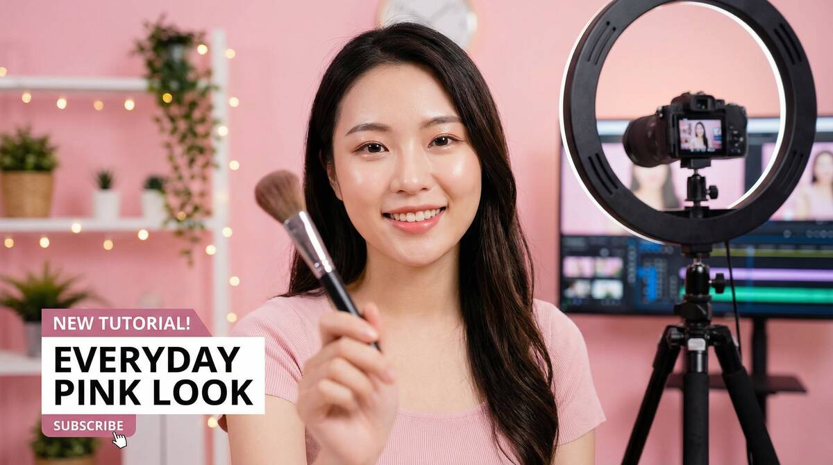 自慰喷水美妆视频教程